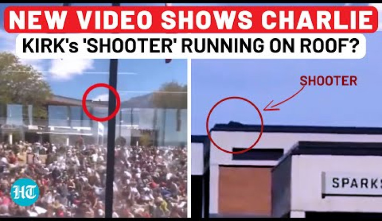New Video Shows Suspected Shooter Fleeing After Charlie Kirk Assassination at Utah Valley University