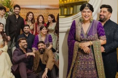 Inside Anshula Kapoor-Rohan Thakkar's Engagement: Janhvi Keeps Shikhar Close, Sonam &amp; Khushi Celebrate With Joy